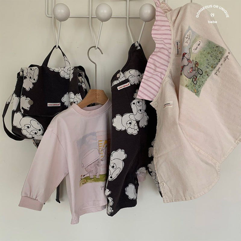 go;u - Korean Baby Fashion - #babyboutique - Bebe Kingdori Overalls - 8