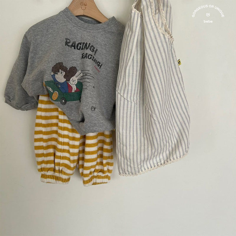 go;u - Korean Baby Fashion - #babyboutique - Bebe Godrica Sweatshirts - 5