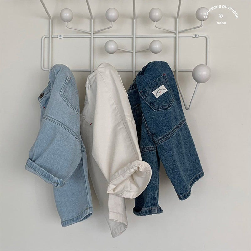 go;u - Korean Baby Fashion - #babyboutiqueclothing - Bebe Three Pants - 11