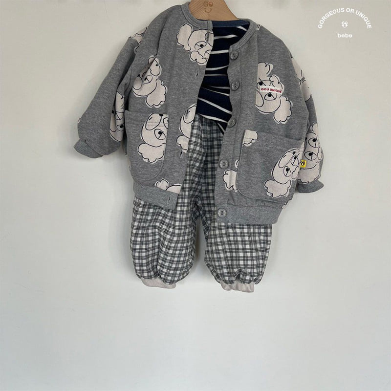 go;u - Korean Baby Fashion - #babyboutiqueclothing - Bebe Kingdo Cardigan - 5