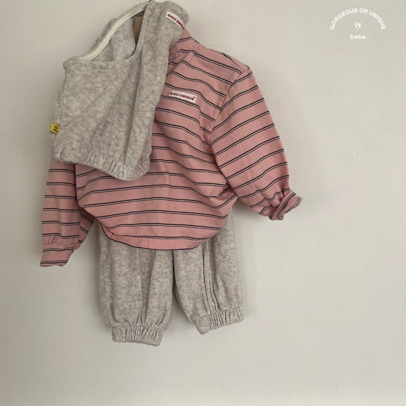 go;u - Korean Baby Fashion - #babyboutiqueclothing - Bebe Sleeveless Set - 7