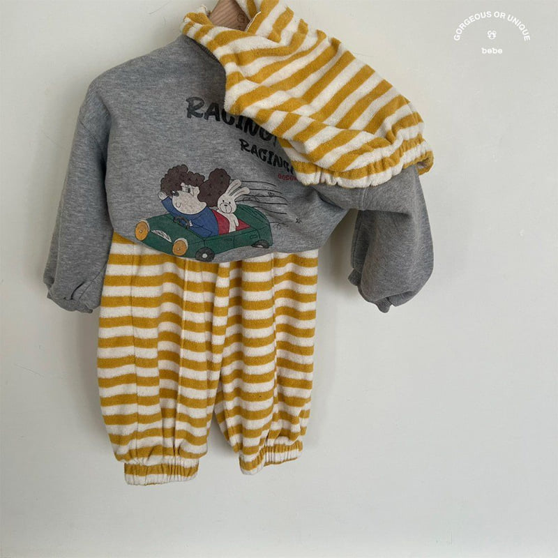 go;u - Korean Baby Fashion - #babyboutiqueclothing - Bebe Godrica Sweatshirts - 6
