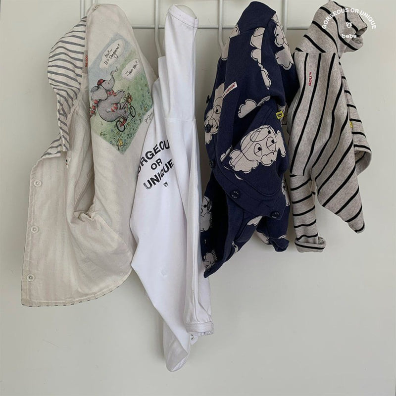go;u - Korean Baby Fashion - #babyfashion - Bebe Cool Tee - 9