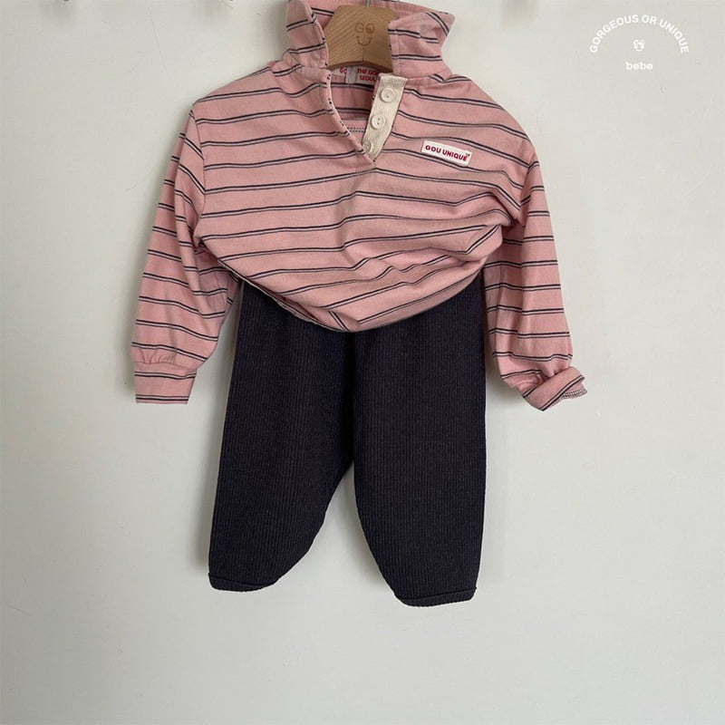 go;u - Korean Baby Fashion - #babyclothing - Bebe Pepero Pants - 4