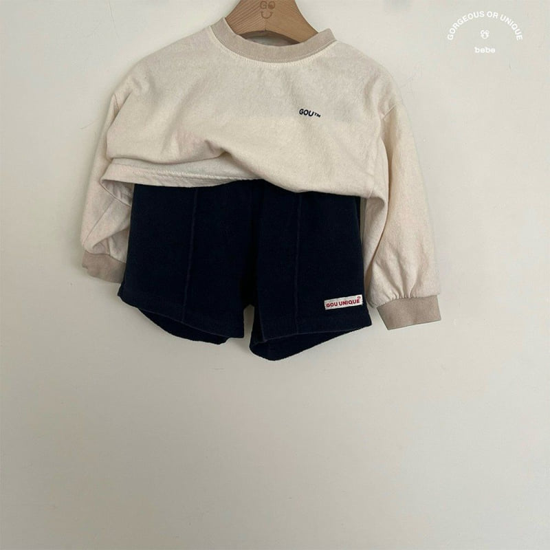 go;u - Korean Baby Fashion - #babyfashion - Bebe Simple Tee - 2