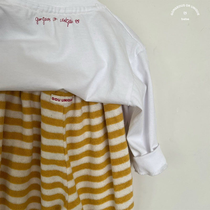 go;u - Korean Baby Fashion - #babyfever - Bebe Together Tee - 6