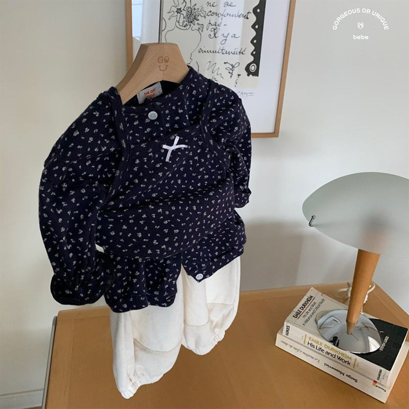 go;u - Korean Baby Fashion - #babyfever - Bebe Small Flower Tank Top - 8