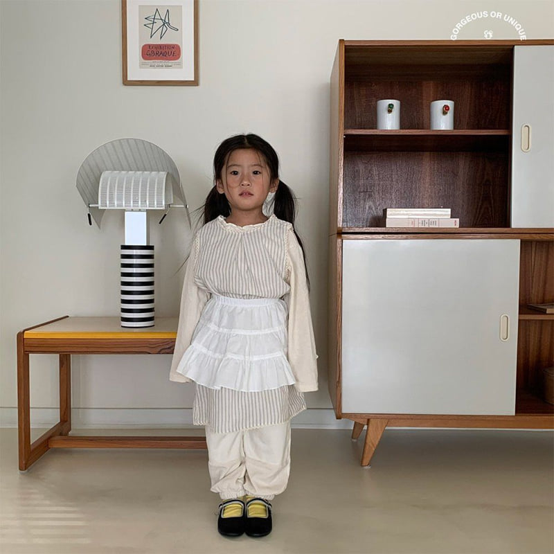go;u - Korean Baby Fashion - #babyfever - Bebe 3-layer Skirt - 11