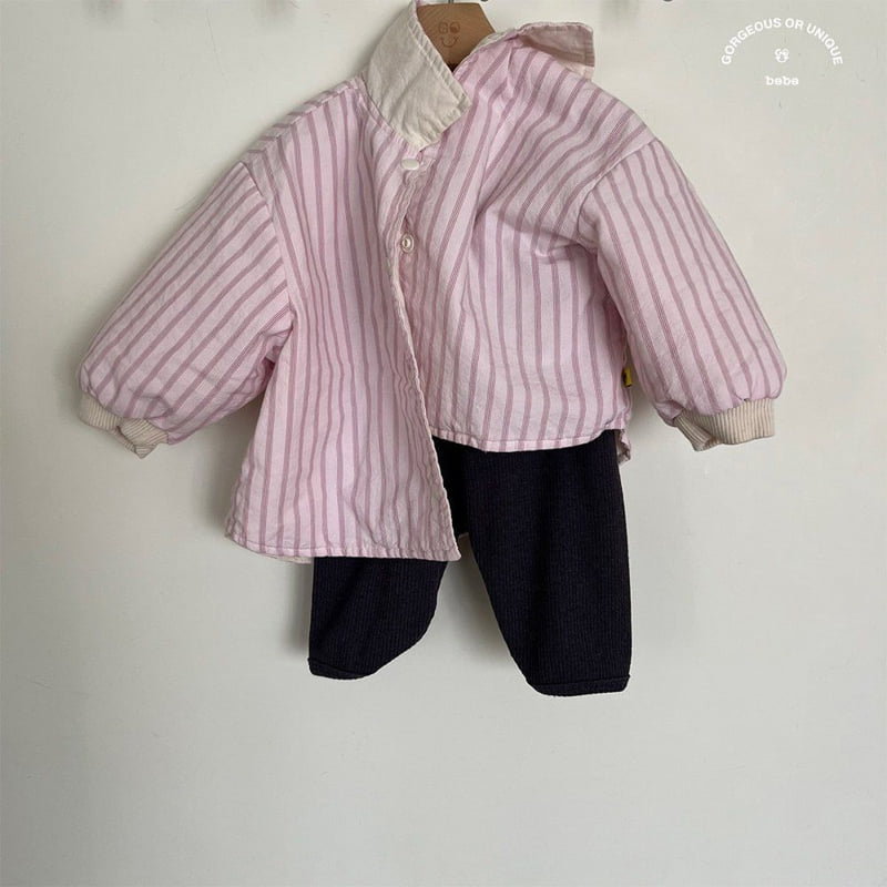 go;u - Korean Baby Fashion - #babygirlfashion - Bebe Pepero Pants - 6
