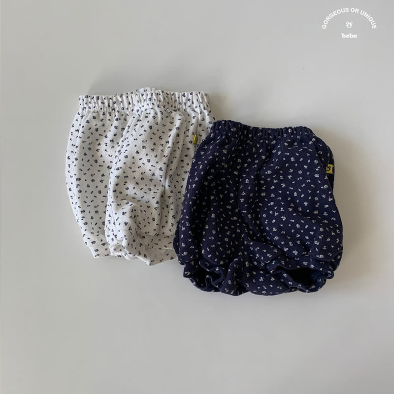 go;u - Korean Baby Fashion - #babygirlfashion - Bebe Cherry Blossom Shorts