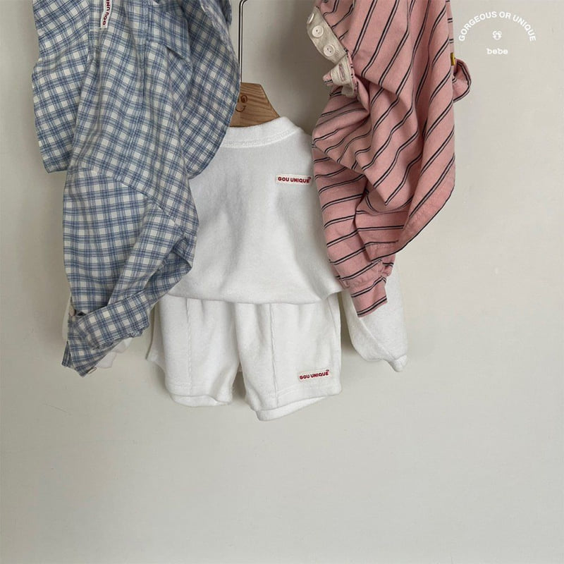 go;u - Korean Baby Fashion - #babygirlfashion - Bebe Spring Collar Tee - 7