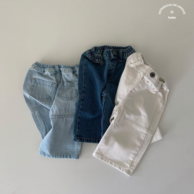go;u - Korean Baby Fashion - #babylifestyle - Bebe Three Pants