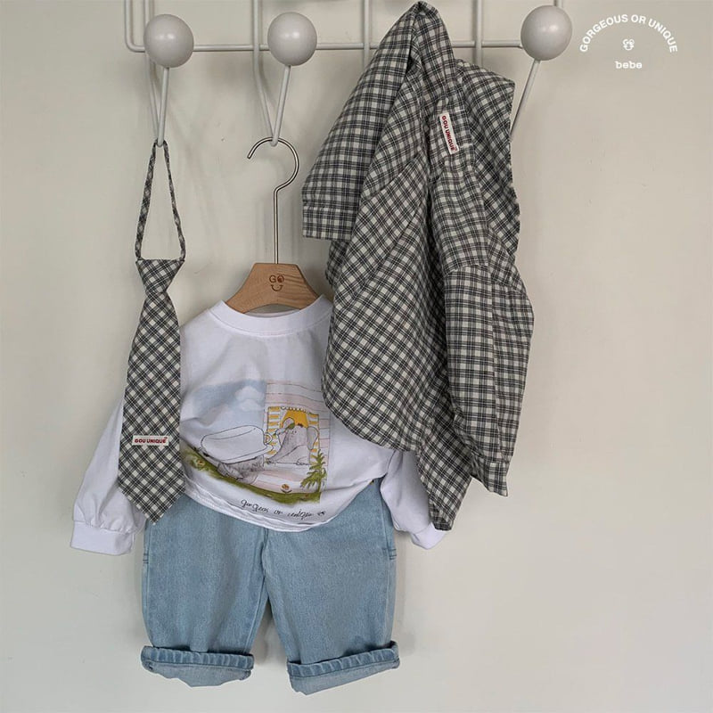 go;u - Korean Baby Fashion - #babyoninstagram - Bebe Together Tee - 9