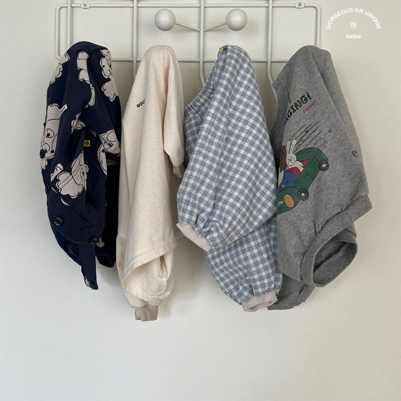 go;u - Korean Baby Fashion - #babyoninstagram - Bebe Simple Tee - 6