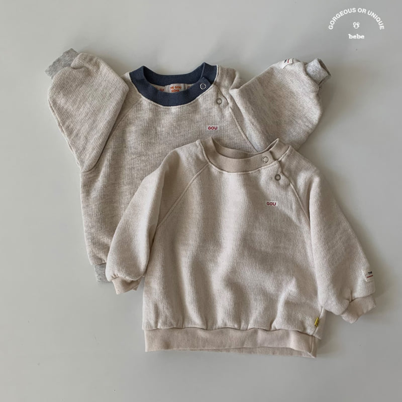 go;u - Korean Baby Fashion - #babyoninstagram - Bebe Neat Sweatshirts