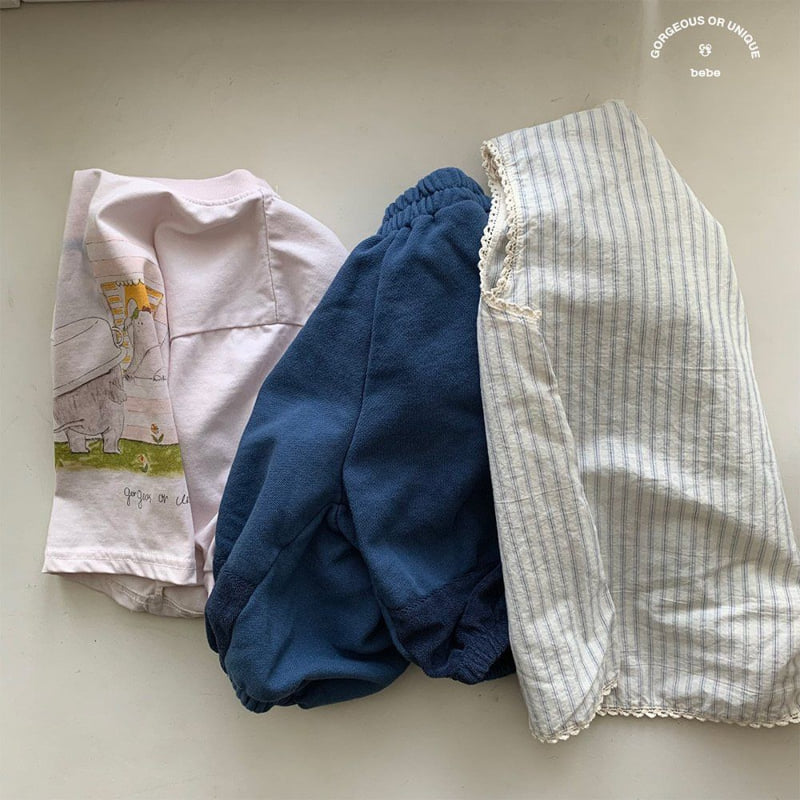 go;u - Korean Baby Fashion - #babyoninstagram - Bebe Round Pants - 10