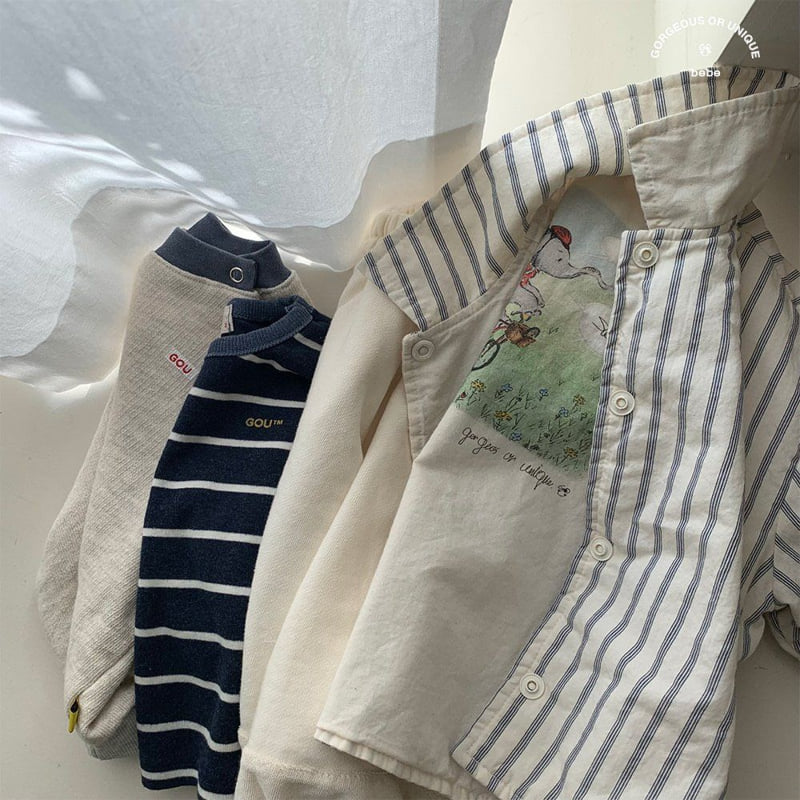 go;u - Korean Baby Fashion - #babyoninstagram - Bebe Flex Jumper - 4
