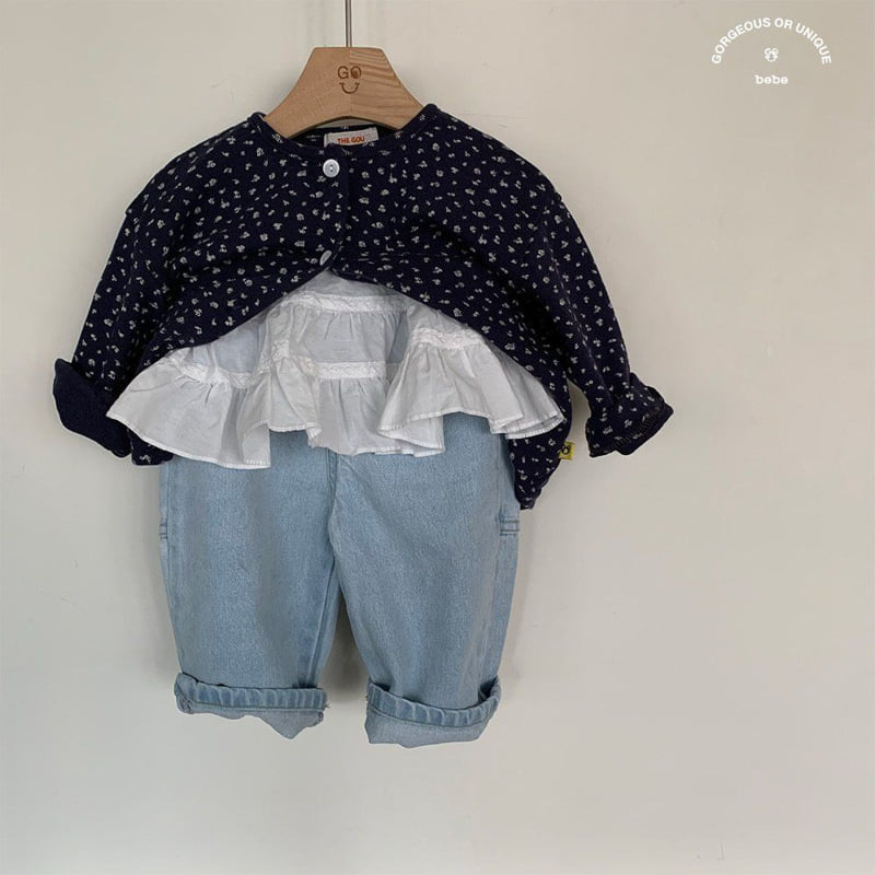 go;u - Korean Baby Fashion - #babyootd - Bebe Three Pants - 3