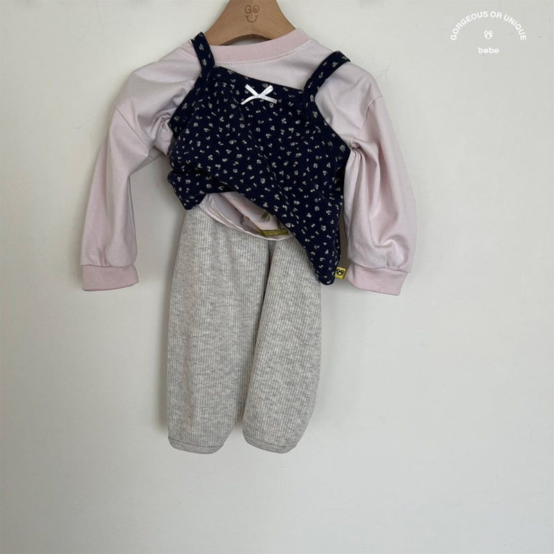 go;u - Korean Baby Fashion - #babyootd - Bebe Pepero Pants - 9