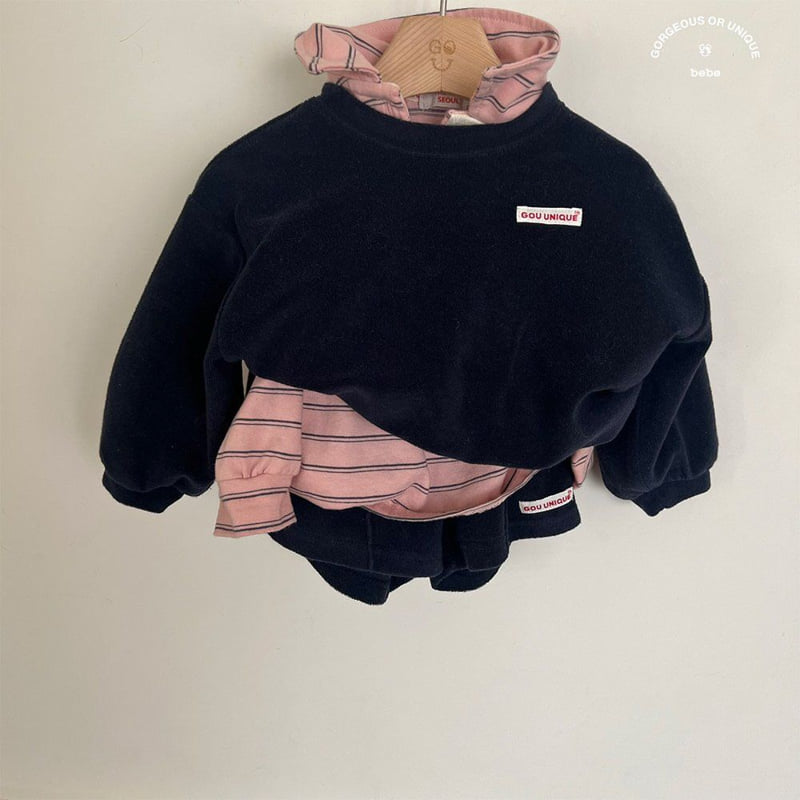 go;u - Korean Baby Fashion - #babyoutfit - Bebe Bombom Set - 10