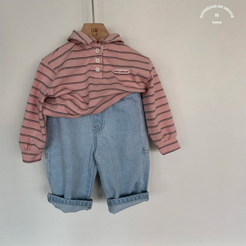 go;u - Korean Baby Fashion - #babywear - Bebe Three Pants - 6