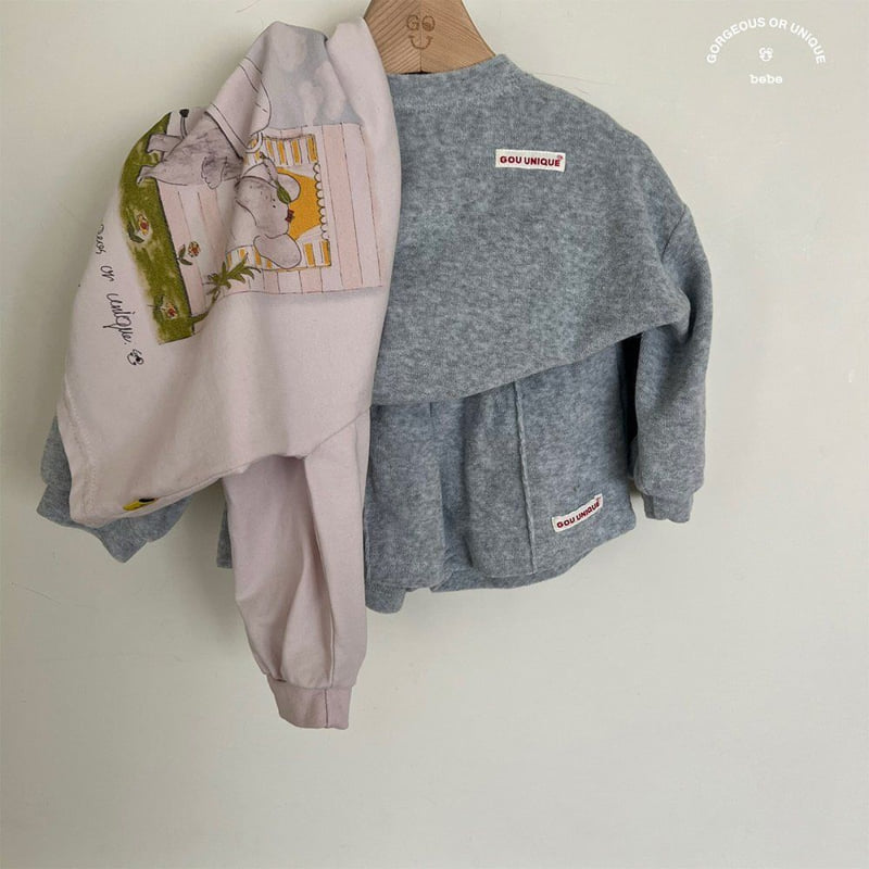 go;u - Korean Baby Fashion - #babywear - Bebe Bombom Set - 11