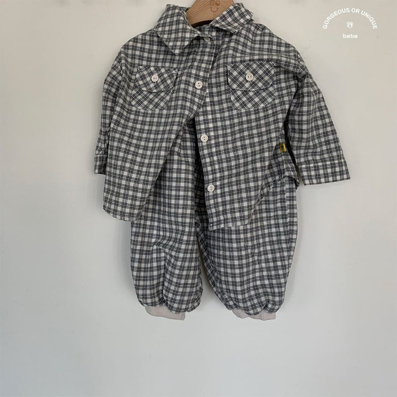 go;u - Korean Baby Fashion - #babyoutfit - Bebe Hush Shirt - 4