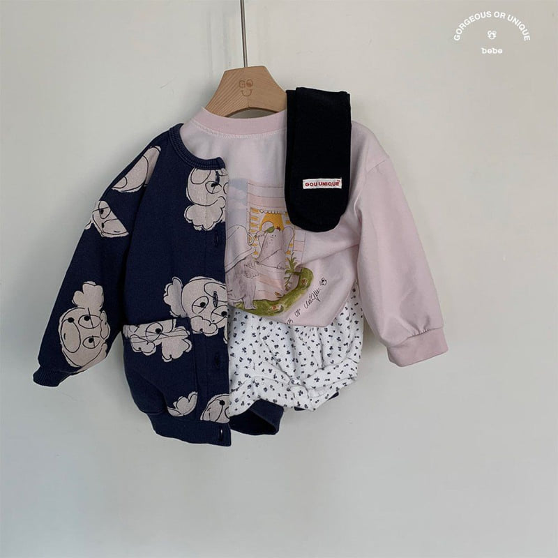 go;u - Korean Baby Fashion - #onlinebabyboutique - Bebe Cherry Blossom Shorts - 8