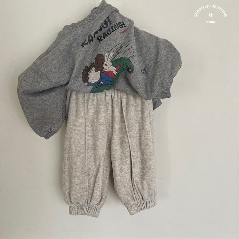 go;u - Korean Baby Fashion - #onlinebabyboutique - Bebe Godrica Sweatshirts - 2