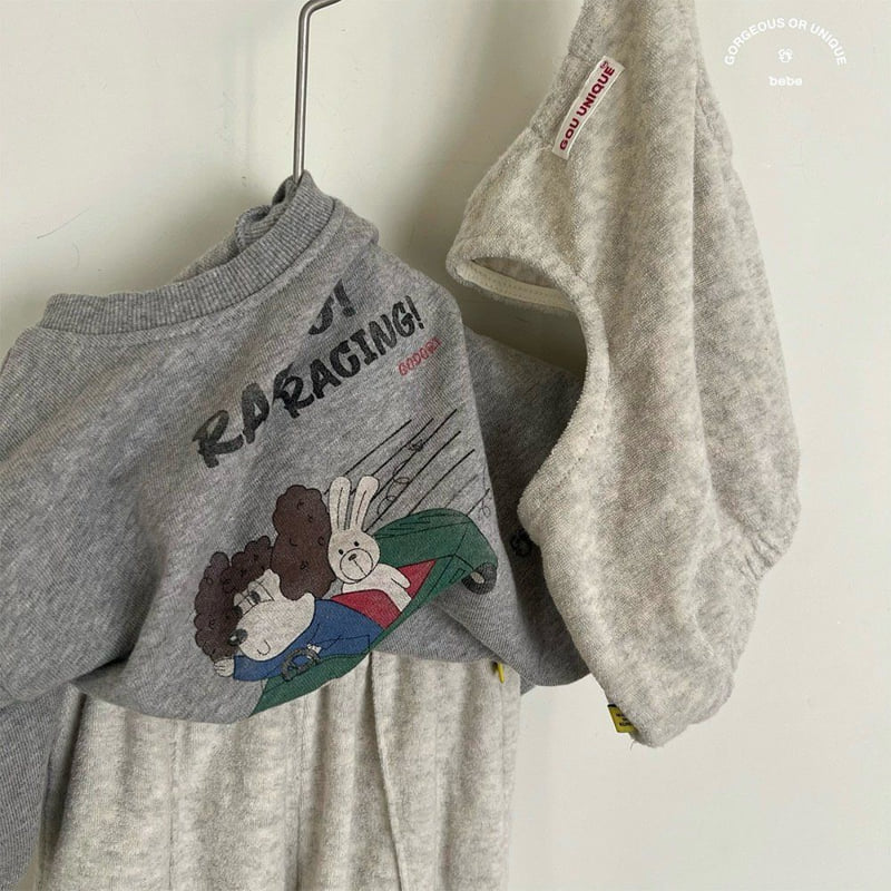 go;u - Korean Baby Fashion - #onlinebabyshop - Bebe Godrica Sweatshirts - 3