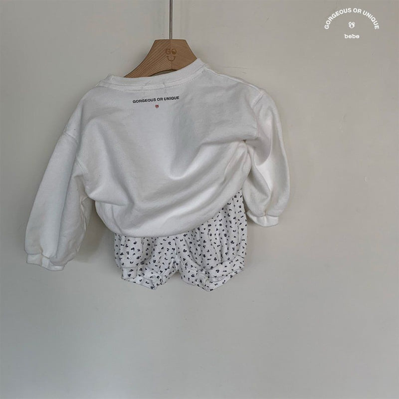 go;u - Korean Baby Fashion - #smilingbaby - Bebe Cherry Blossom Shorts - 10