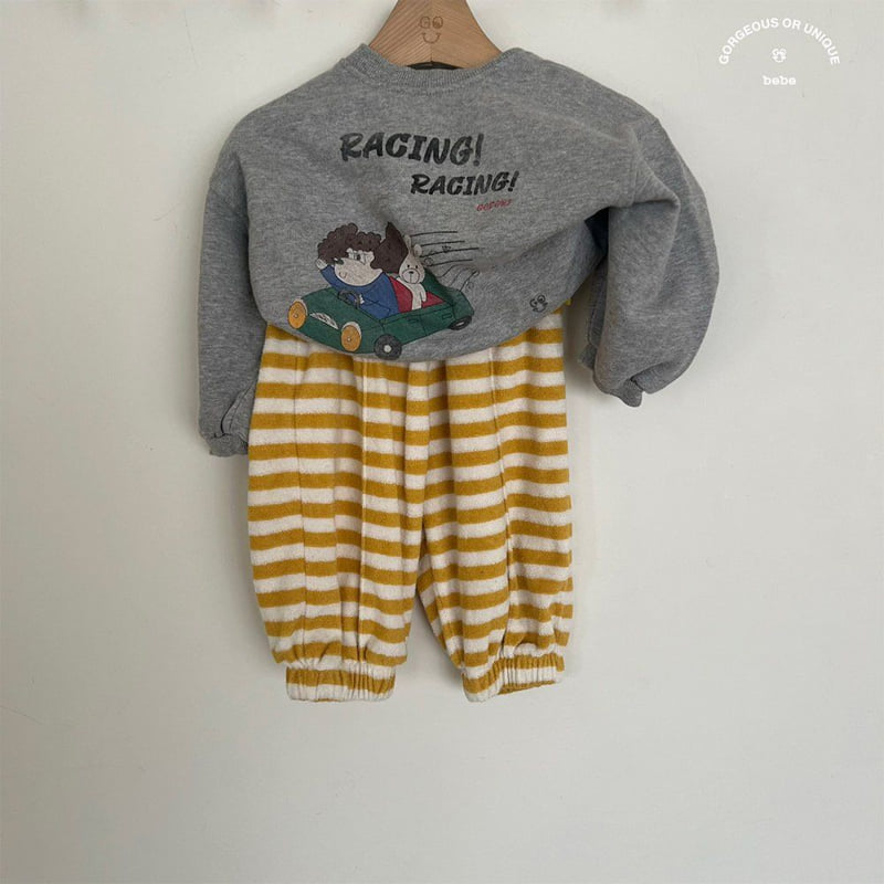 go;u - Korean Baby Fashion - #onlinebabyshop - Bebe Godrica Sweatshirts - 4