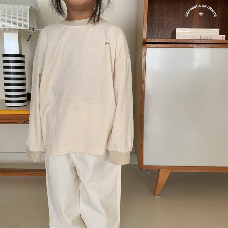 go;u - Korean Children Fashion - #Kfashion4kids - Simple Tee - 6