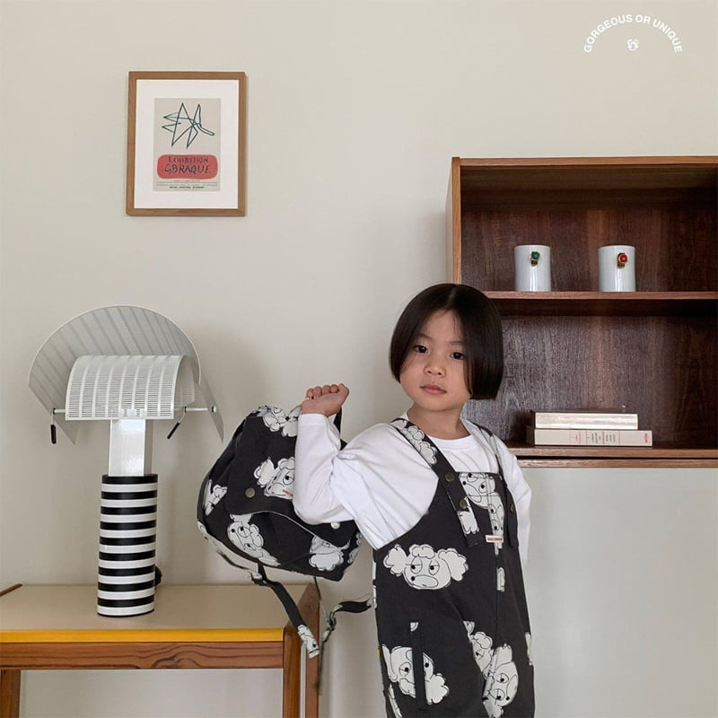 go;u - Korean Children Fashion - #Kfashion4kids - Kingdori Suspenders Pants - 7