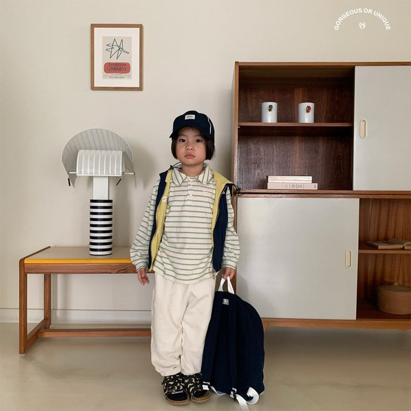 go;u - Korean Children Fashion - #Kfashion4kids - Jorae Hooded Vest - 2