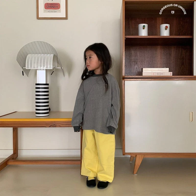 go;u - Korean Children Fashion - #childofig - Simple Tee - 11