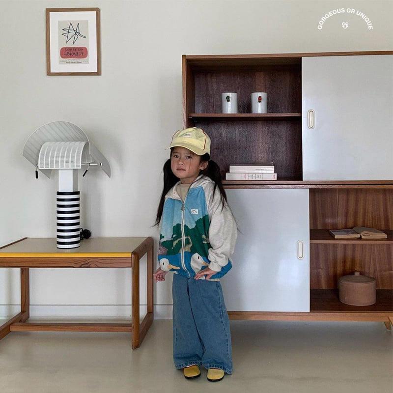 go;u - Korean Children Fashion - #childofig - Duck Hood Zip-up Jacket - 11