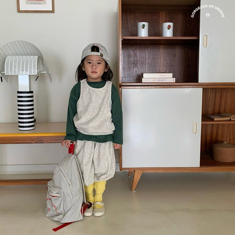 go;u - Korean Children Fashion - #childofig - Sleeveless Set - 5
