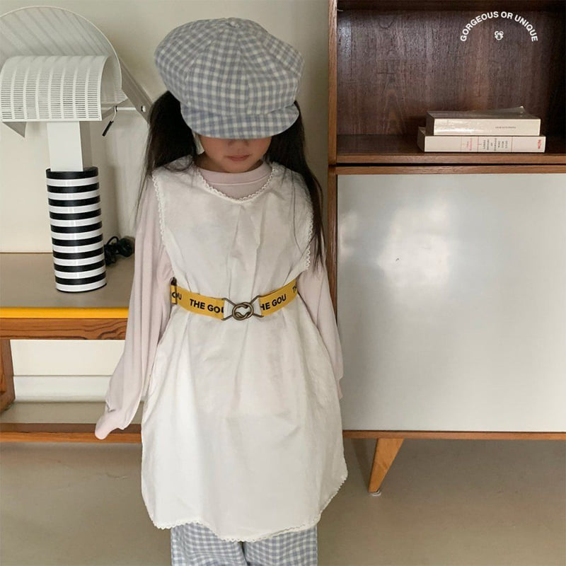 go;u - Korean Children Fashion - #childrensboutique - Lace One-piece - 7