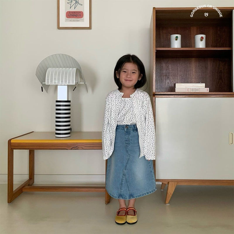 go;u - Korean Children Fashion - #childrensboutique - Goyu Denim Skirt - 3