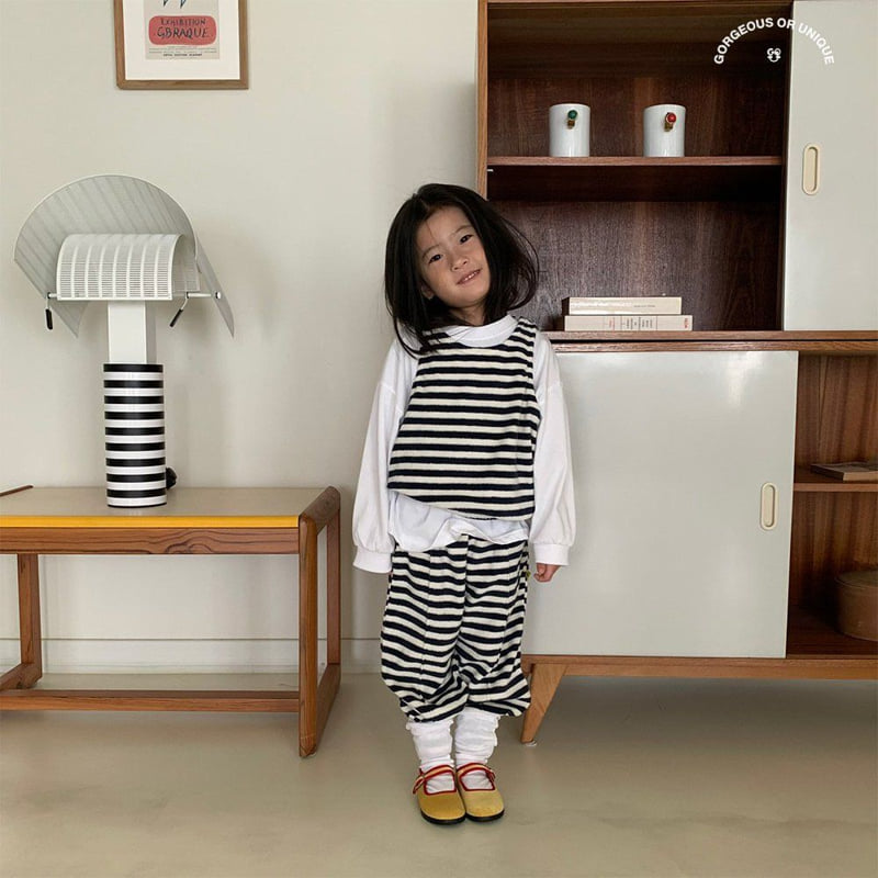 go;u - Korean Children Fashion - #childrensboutique - Sleeveless Set - 7