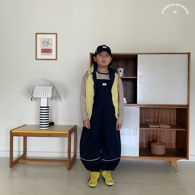go;u - Korean Children Fashion - #childrensboutique - Play Suspenders Pants - 5