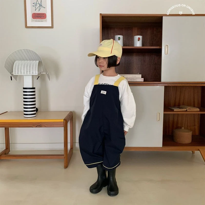 go;u - Korean Children Fashion - #discoveringself - Play Suspenders Pants - 7