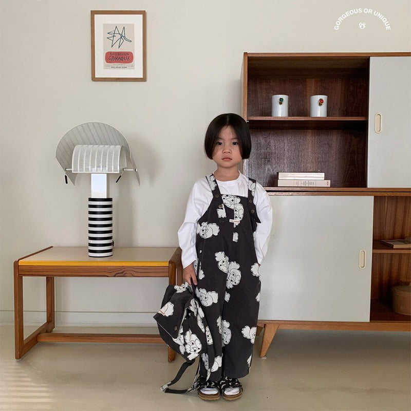 go;u - Korean Children Fashion - #discoveringself - Kingdori Suspenders Pants - 2