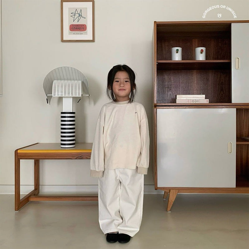 go;u - Korean Children Fashion - #fashionkids - Simple Tee - 2