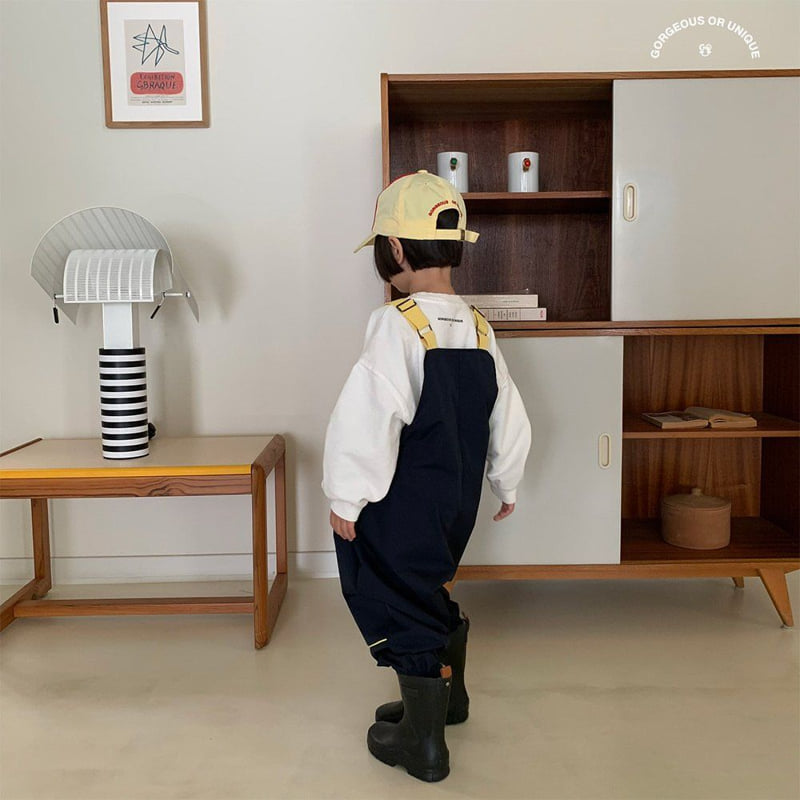 go;u - Korean Children Fashion - #fashionkids - Play Suspenders Pants - 8