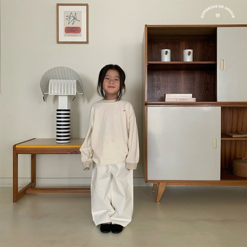 go;u - Korean Children Fashion - #kidsshorts - Simple Tee - 3
