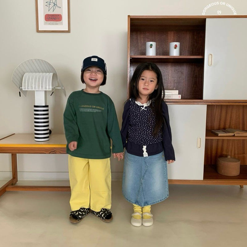 go;u - Korean Children Fashion - #kidsstore - Goyu Denim Skirt - 8