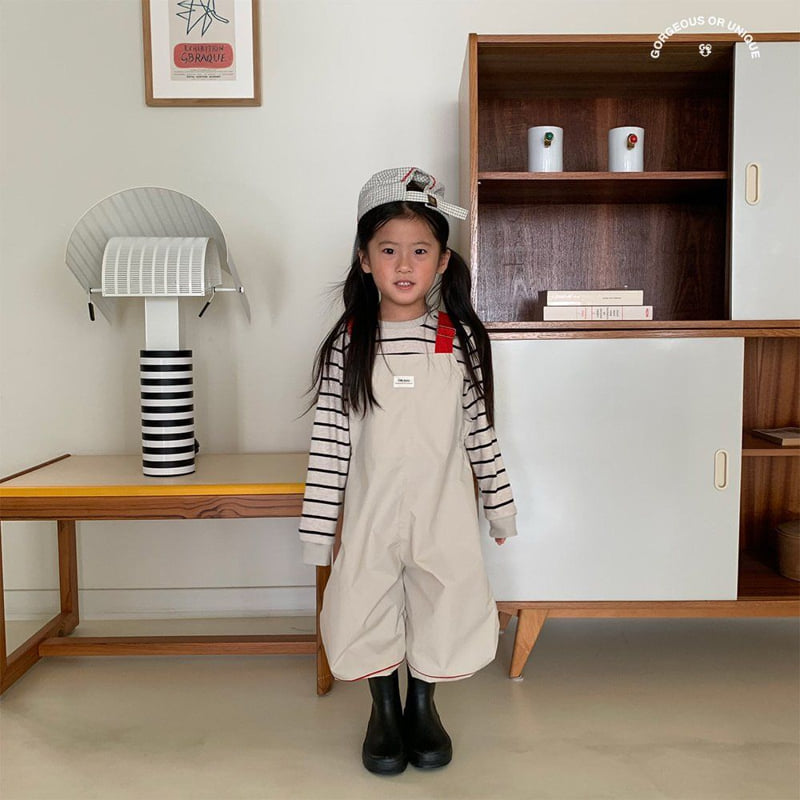 go;u - Korean Children Fashion - #kidzfashiontrend - Play Suspenders Pants - 11
