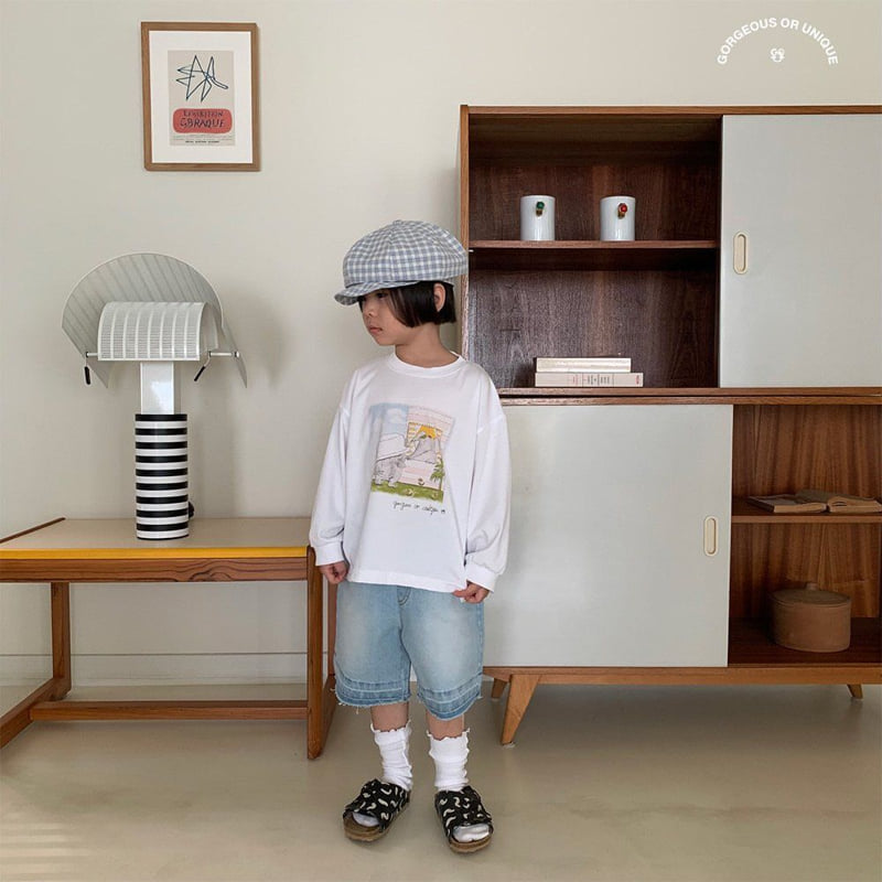 go;u - Korean Children Fashion - #littlefashionista - Vintage Shorts - 6